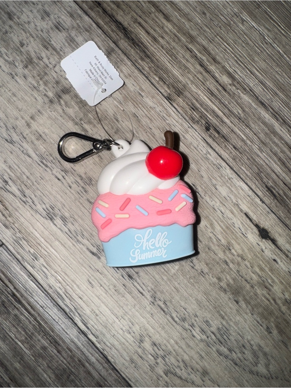 Cupcake Silicone Hand Sanitizer Holder